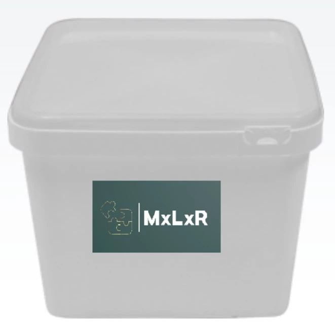 4 Liters Plastic Ice Cream Container - Square with tamper proof seal